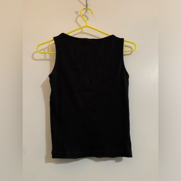 Black tank top - Picture 2 of 2